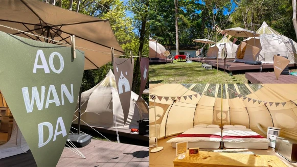 2022南投豪華露營！奧萬大「星空帳篷」數星星入夢鄉，還能賞楓葉櫻花