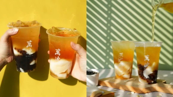 《萬波》要來擄獲杏仁控啦！人氣「杏花雨露」回歸上市，綿密杏仁凍一喝上癮