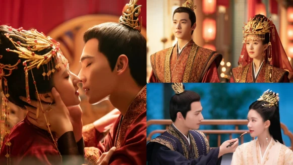 《且試天下》楊洋、趙露思大婚洞房吻好會親!交杯酒甜蜜告白「我只願與你同醉」