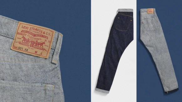 Levi’s 501內外翻轉丹寧褲原本只給高端人士穿，現在台灣將開賣