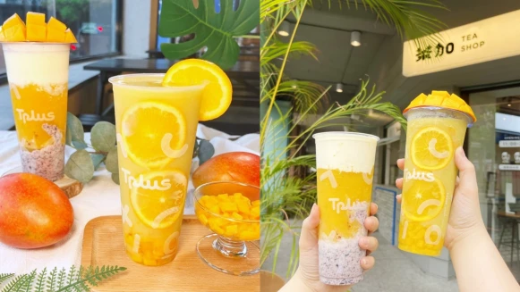 TPLUS菜單必喝芒果手搖飲料推薦！還有機會免費喝一個月