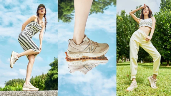 跟著時尚野女孩妍安穿上NB Hierro V7走入城市中的野遊秘境，跨越城市山林來一趟療癒身心靈的Little Get Away！ 