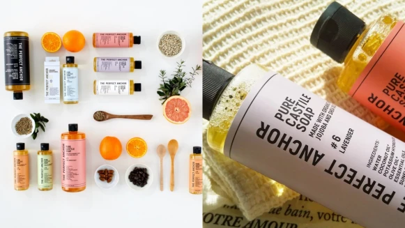 日本帕菲安珂THE PERFECT ANCHOR純天然液態皂登台!Spa級精油香氣,臉、身體、居家清潔都能用