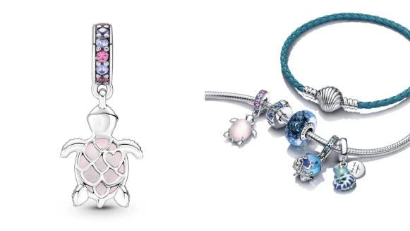 Pandora推出浪漫粉海龜、可愛浪花章魚、絕美玫瑰金貝殼...荷包注定空