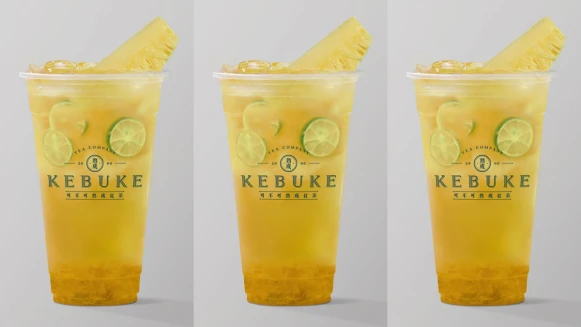 買一送一！可不可冰鳳春芽新品開賣，還能吃到整塊鳳梨果肉