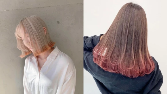 2022染髮造型推薦:日系「裙擺染」加入漸層線條更吸睛!跳色、相似色都好看