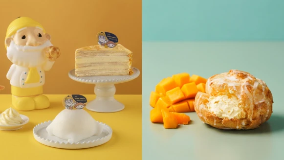 beard papa爆餡芒果泡芙敲碗回歸！加碼與爭鮮推限定大福、千層蛋糕