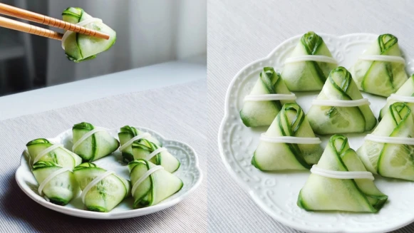 低熱量粽子做法+內餡創意食譜公開！上手零難度，小黃瓜也能入粽