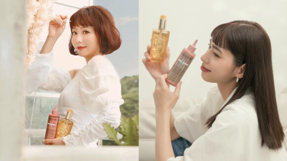 飆速修護毛躁、不油不黏好清爽!爛髮質救星就靠巴黎卡詩#全能小金油+8秒滋潤神仙水,一抹頭髮滑亮蓬鬆如雲朵!KOL都讚「染髮專業照顧戶」