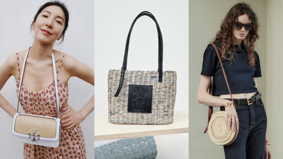 2022夏日精品草編包盤點：Loewe回收舊籃再製、Prada熱賣編織包新尺寸