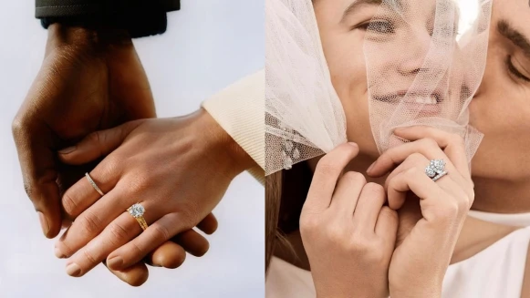 婚戒5大趨勢報告！鑽戒鑽石不嫌多、結婚戒指疊搭、復古風、永續材質