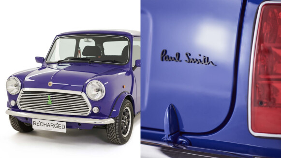 Paul Smith X Mini聯名電動車：1998復古車型，換上環保現代充電式引擎