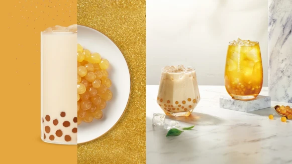 台灣也能喝到！韓國貢茶推黃金珍珠系列，搭配絲滑奶茶、鳳芒果茶超療癒