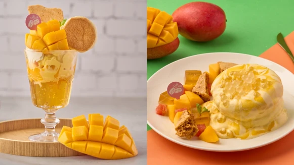 荔枝尬芒果！福岡人氣第一鬆餅全新流心鬆餅、芒果帕菲夏季限定開賣