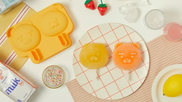 萊恩春植變冰棒！KAKAO FRIENDS推矽膠製冰盒，輕鬆做出史上最萌冰棒