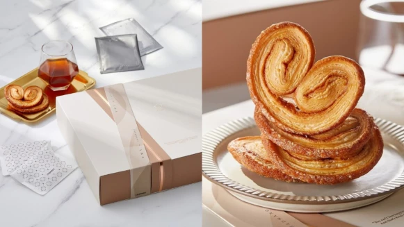 台中精品甜點《creammm.t》找來人氣咖啡廳VWI by CHADWANG合作！推出蝴蝶酥咖啡禮盒