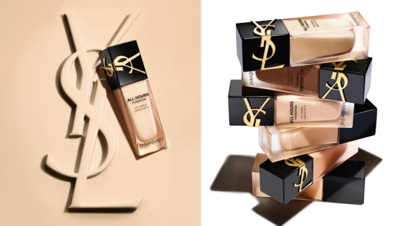 YSL恆久完美無瑕持妝粉底升級登場,絕美霧光更輕盈超持久,一路美到午夜都不脫妝