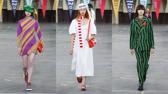 KENZO 2023 春夏大秀解析，丹寧面料、學院風格、實用主義...展開 Nigo 風格新篇章