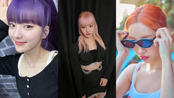 2022下半年韓網力推3大淺髮色:棉花糖粉、深紫羅蘭、時髦古銅橘,還有髮型師的照護建議