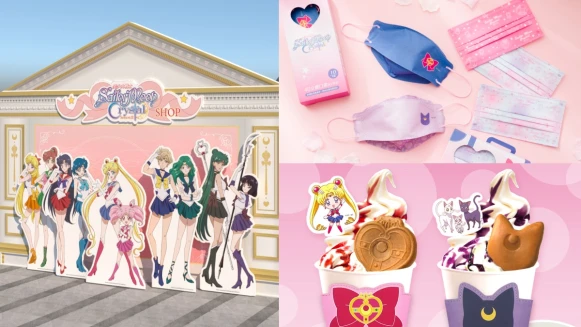 台中美少女戰士快閃店亮點＆周邊商品懶人包！必收立體口罩、變身器雞蛋糕