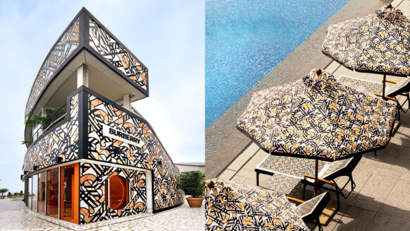 Burberry入駐韓國釜山Ananti Cove！全套TB花押字泳池配備，限時Thomas’s Lounge開張