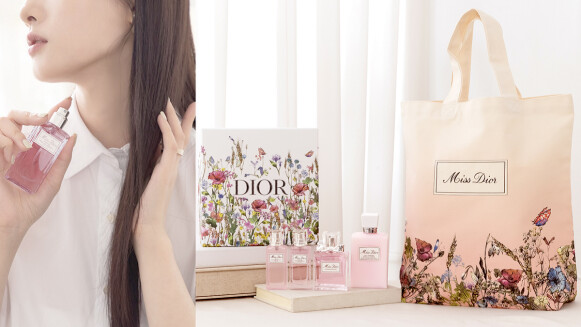 誰能比Miss Dior更能表達愛情的燦爛!史上最熱賣戀愛系香水Miss Dior出《玫瑰護髮精萃》,賦予頭髮絲緞光澤,髮梢香氣更像跌入蜜糖漩渦!為你的七夕戀愛神助攻