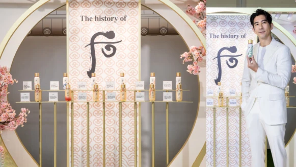 韓國宮廷在台灣！不用出國也能體驗韓國宮廷的夏日氛圍，今夏限定秘帖循環精華香遠亭讚頌禮盒，由內而外享受皇后的愜意生活