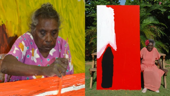 自由、原創、奔放,Cartier卡地亞展出澳洲原住民藝術家Sally Gabori大型回顧展