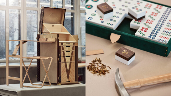 LV最新辦公桌硬箱，打造頂奢行動辦公室！同步推出新款老花麻將時髦硬箱