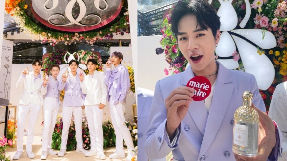 原子少年地球現身嬌蘭Bee Garden性感演繹香水舞!佳辰最愛柑橘木質調、煥鈞喜歡甜而不膩果香⋯想get同款趁現在