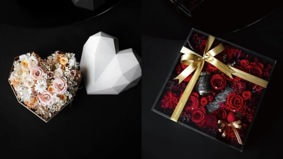 七夕送《honeyDANIELS florist》星座花藝浪漫失心瘋！「愛心型恆星花」成告白放閃首選