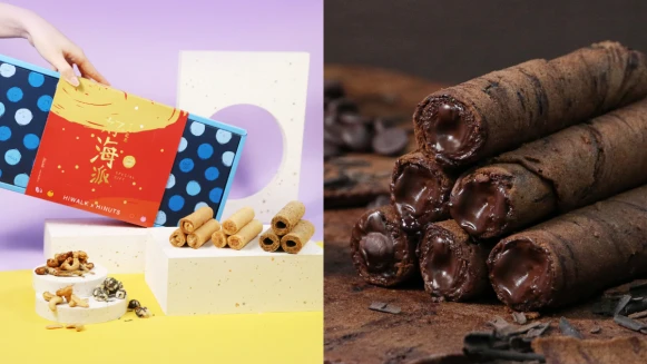 《海邊走走》爆餡蛋捲推出中秋禮盒！還有苦甜黑巧克力新口味必吃