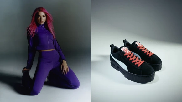 Puma X Dua Lipa聯名系列酷帥高筒靴、耍辣厚底鞋...每一雙都是爆款