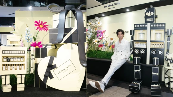 Jo Malone London全球唯一JoBots禮物概念店在台灣,禮盒機器人太可愛