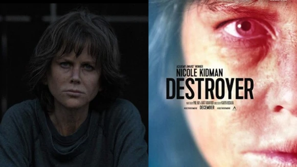 女神突破演出！妮可基嫚化老妝超憔悴，主演犯罪驚悚電影《Destroyer》