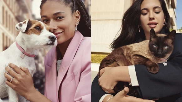 只要看到就無法抵擋Pandora全新寵物配飾系列的魅力，讓毛小孩跟妳一起時尚神同步有型上街吧！