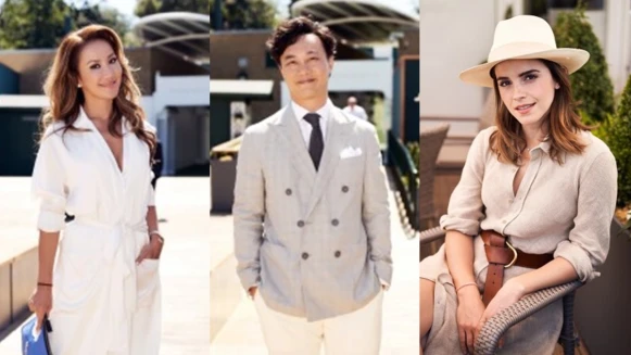 比賽事更精采的場邊穿搭！艾瑪華森、陳奕迅…現身溫布頓網球錦標賽