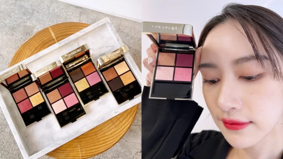 嬌蘭2022全新四色眼影盤又美又實用!530玫瑰盤和940大地色必收