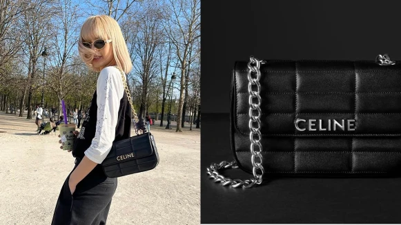 【包你入坑5原因】CELINE最新爆款Matelassé鍊條肩背包，Lisa就背超多次