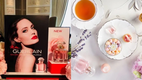 揭開安潔莉娜裘莉香氛留言！嬌蘭GUERLAIN 「我的香氛印記下午茶饗宴」