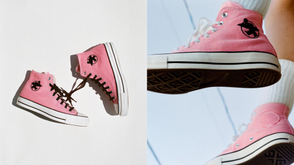 Stüssy X Converse換上衝浪小人刺繡！可愛嫩粉帆布鞋一起抓住夏日尾巴
