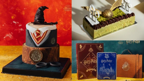 哈利波特迷瘋掉！台北君悅酒店推破20款「魔法風」甜點，分類帽翻糖蛋糕超精緻，還能品嚐金探子