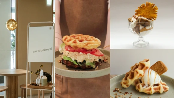 勺日zhuori新菜單＆隱藏版推薦！必點韓系鬆餅堡、可麗露冰磚拿鐵