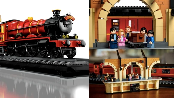 霍格華茲特快車陪你開學！樂高推出《哈利波特》典藏版積木，九又四分之三月台、20個人偶簡直回憶殺