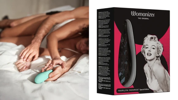 女人性高潮的情趣神器!Womanizer推出瑪麗蓮夢露特別版吸吮愉悅器