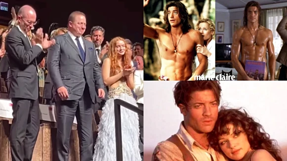 千禧美男布蘭登費雪崩壞?《我的鯨魚老爸》入圍奧斯卡最佳男主角,勇敢說出被性騷擾,人生事業從此墜落?