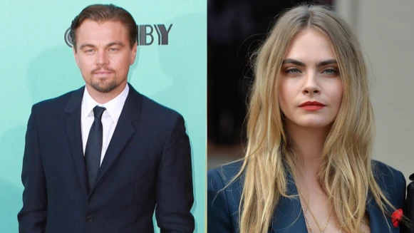 超模終結者終踢鐵板！李奧納多Leonardo放電泡Cara Delevingne無路用 