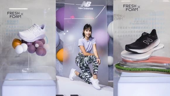 從顏值到機能都無可挑剔的NB Fresh Foam X鞋款，就讓房思瑜搶先體驗秀一波，展現彈性柔韌的強大舒適度與跨場域時髦混搭的超優表現力！