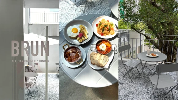 BRUN不然早午餐開二店了！信義店打造台北代官山氛圍，灰白色外觀、戶外露台隨處美拍