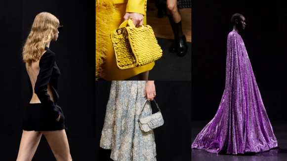 2023 春夏巴黎時裝週│Valentino 2023 春夏女裝系列登場，簡約輪廓、沉穩色調...與上季霓虹芭比粉形成對比